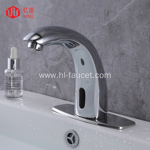 Bathroom water-saving automatic non-contact sensor faucet